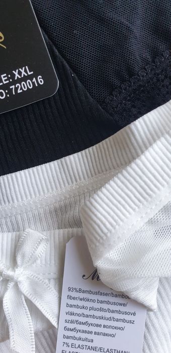 4×Damskie majtki figi w prążek 2XL