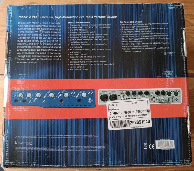 Звукова карта Digidesign Mbox 2 Pro