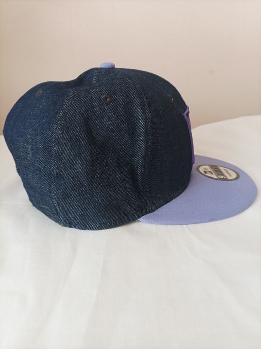 Nowa czapka męska jeans