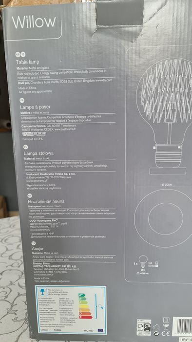 Lampka na biurko