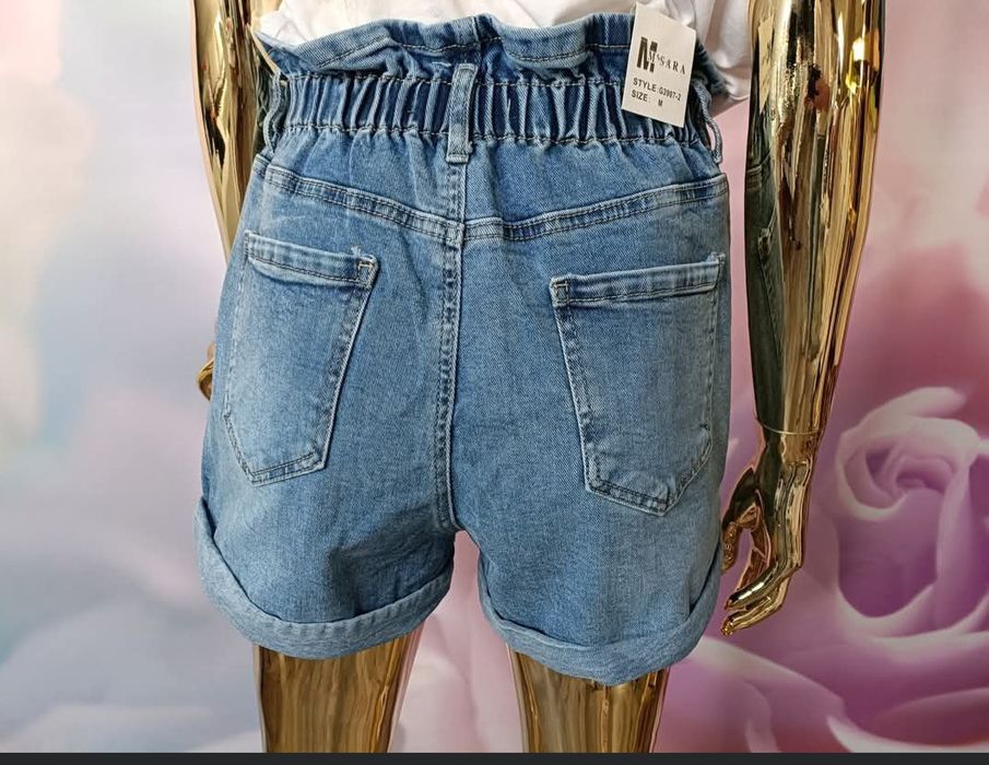 Spodenki szorty Msara jeans pas gumka