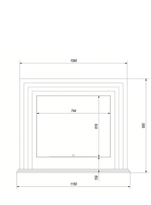Biokominek portalowy