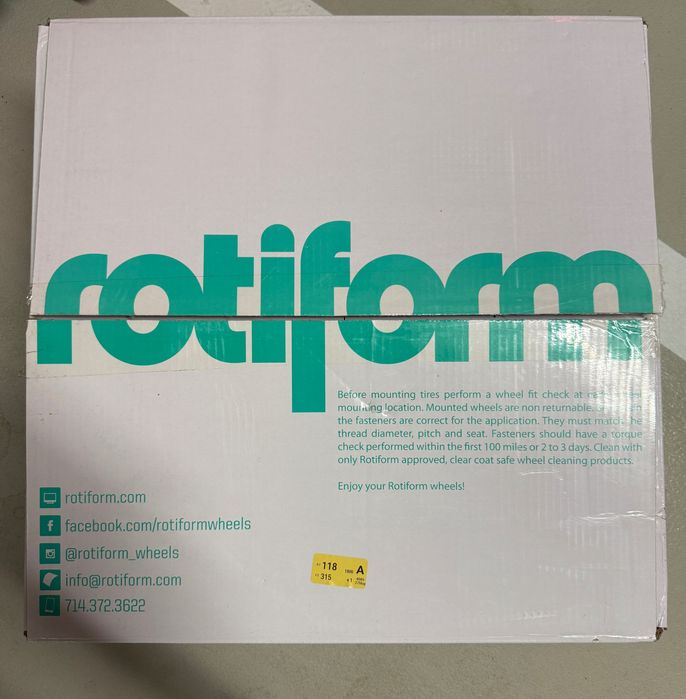 Nowe Rotiform RSE 19” 8.5J ET45 5x112/5x108