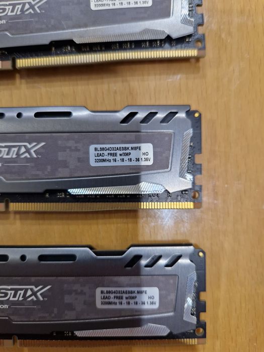 crucial ballistix 32gb - купить комплектующие для ПК - Цена на OLX.ua