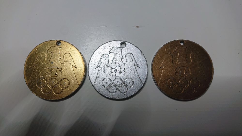 Medale Olimpiada Szkolna Kraków PRL