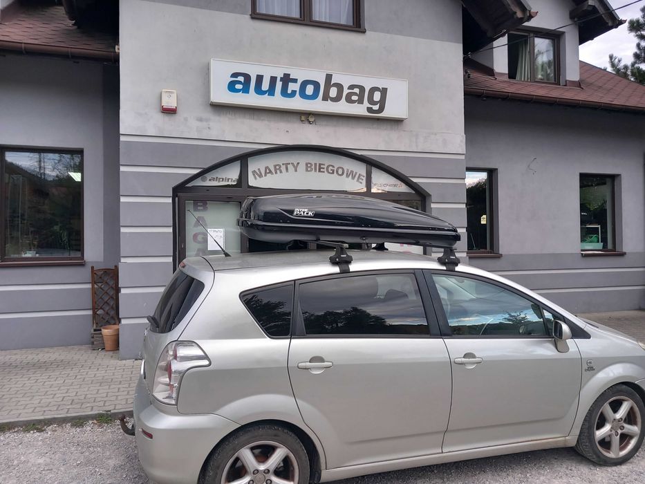 Box dachowy, bagażnik samochodowy Inter Pack Traxer 6.6 w kolorze czarny metalik