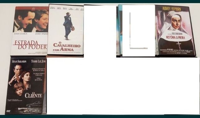 Pequeno Buda, Carrie, Le Mans, comandos, O Cliente, dvd