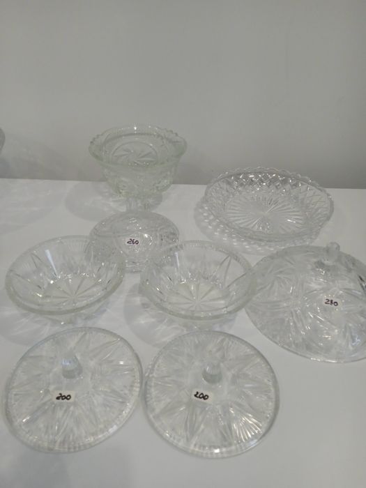Хрустальні  цукерниці