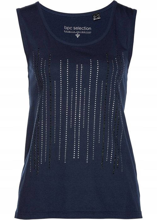 B.P.C top granatowy z kamyczkami r.40/42