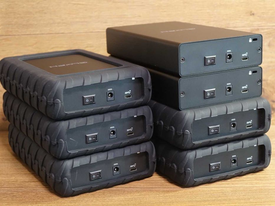 Внешний диск Glyph BlackBox Pro 2TB 4TB USB-C Thunderbolt Пробег 36чаc