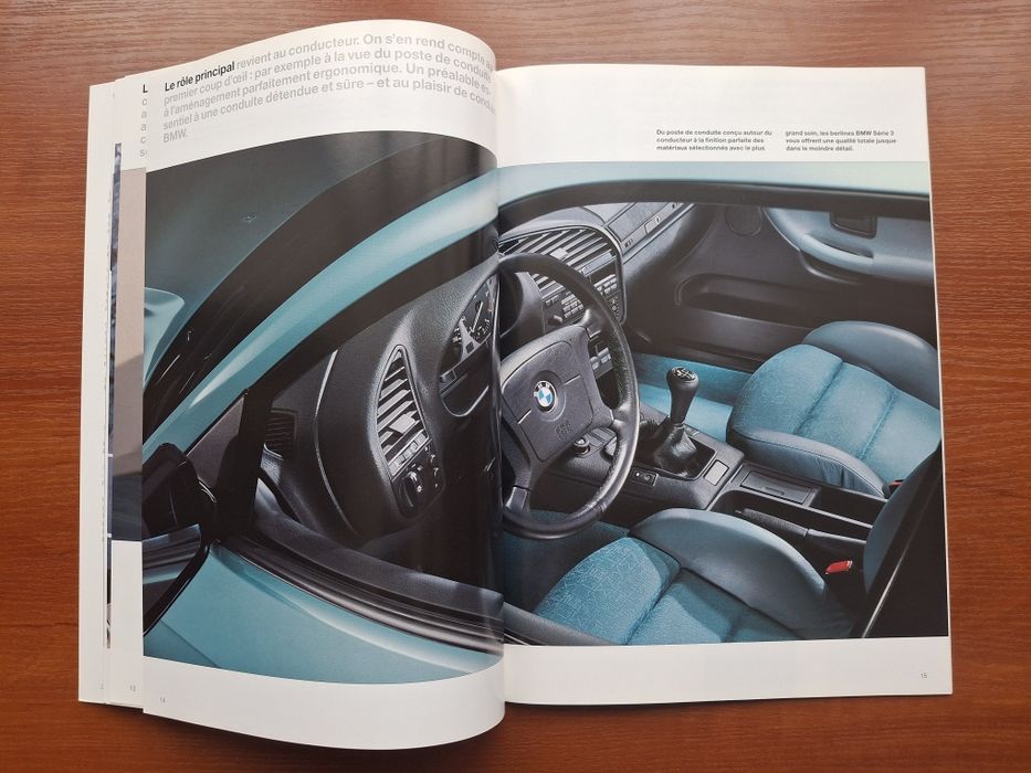 Рекламні брошури BMW E36