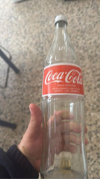 Garrafa da coca cola antiga