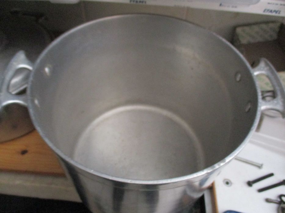 Tacho ou Panela ALBA Nº7  Aluminío Fundido Impecável.