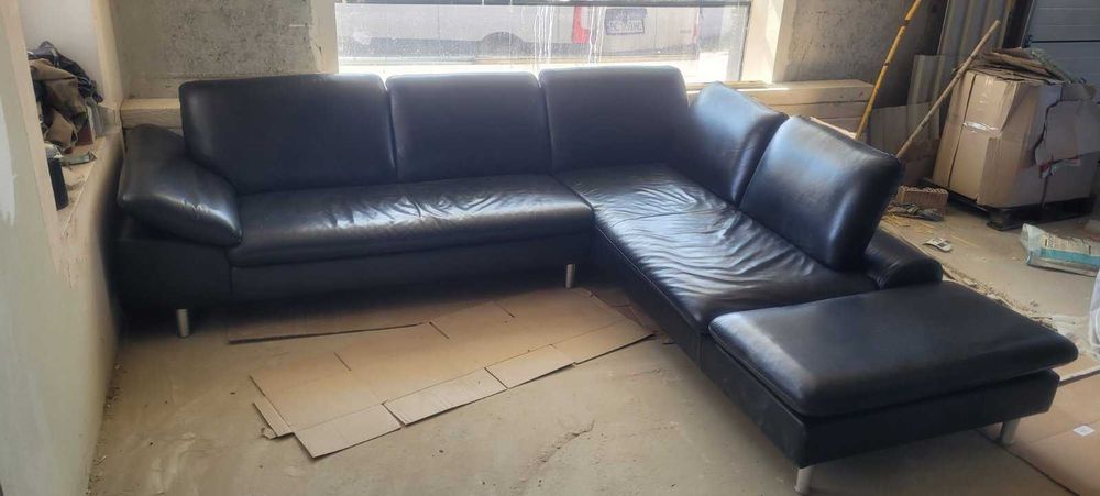 куток шкіряний 280 х 230см. Germany відмінний стан