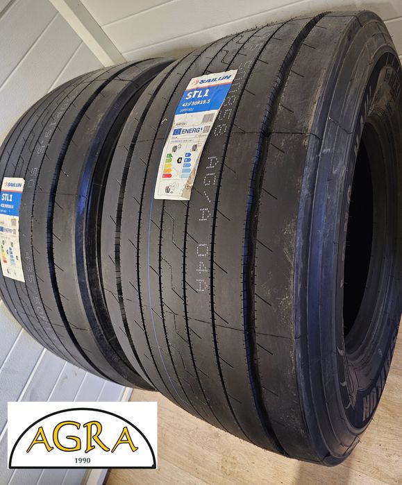 435/50R19.5 (1250netto) SAILUN 2 nowa opona opony naczepa AUTOSTRADA