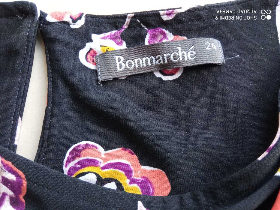 Bonmarche sukienka 24 52 54 boho 132cm pachy wesele