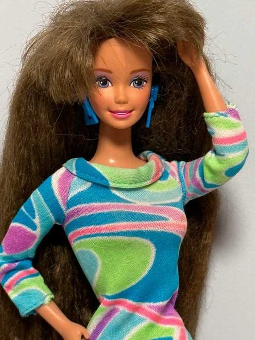 Lalka Barbie Totally Hair 1991 Teresa vintage 90