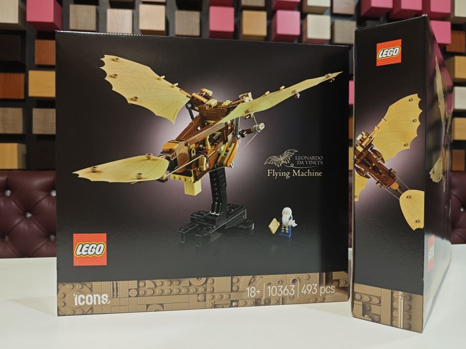 LEGO ICONS 10363 Літальний апарат Леонардо да Вінчі
