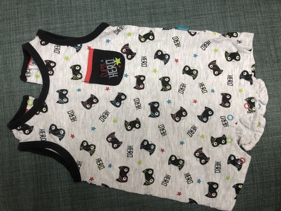 babygrow super herois bebé 3