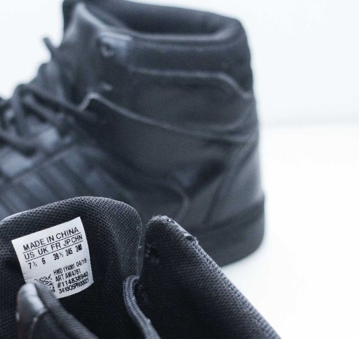 ‼️Adidas Мужские Высокие Кеды 25.0см 39 40 Кеды Зимние Ботинки Весна