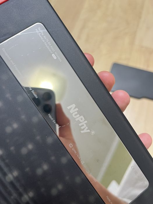 Клавіатура Nuphy Air75 v2 з сумкою та підставкою