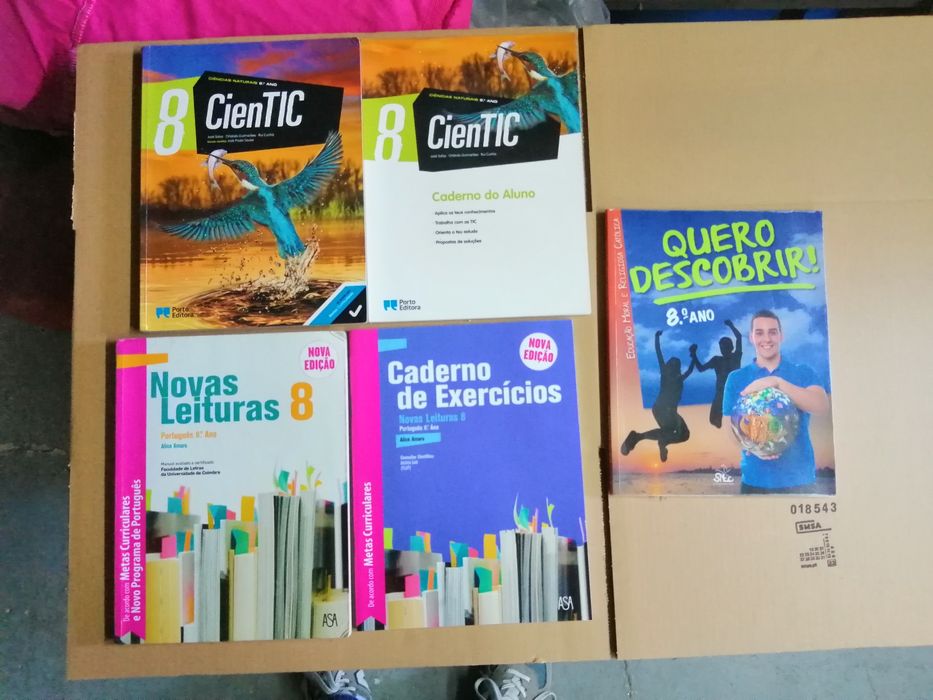 Livros 8 e 9 ano
