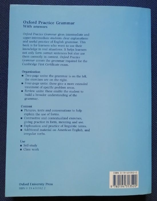 Gramática Oxford - língua inglesa