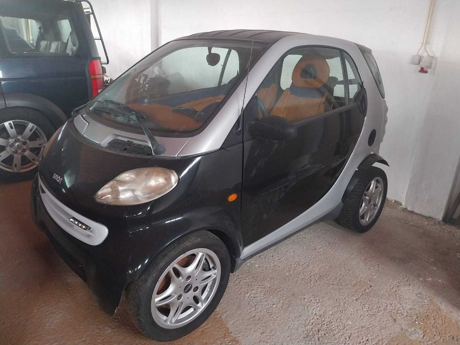 Smart Fortwo 599 Gasolina Ano 2000 para peças Preto