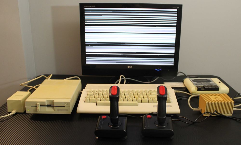Commodore C64 C64C - w pełni sprawny komplet retro Wrocław Stare Miasto ...