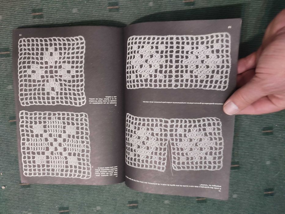 Técnica e Amostras de Crochet