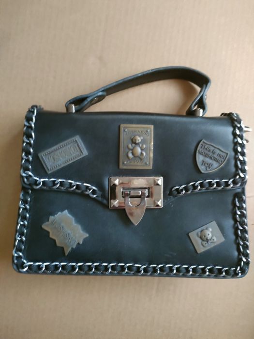 Torebka czarna rączce