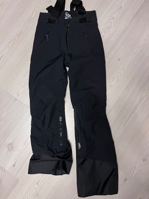 Зимові чорні лижні штани Decathlon,стан нового. (153-160см)-на 12років