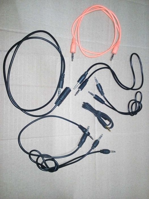 кабель аудио AUX стерео 3-pin акустический, шнур для колонки 10 шт.