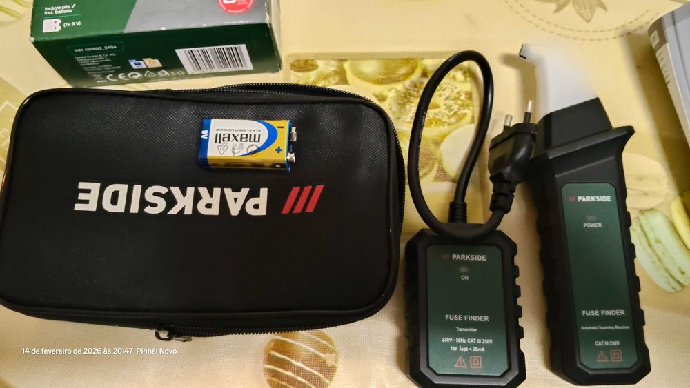 Localizador de circuitos/fusiveis