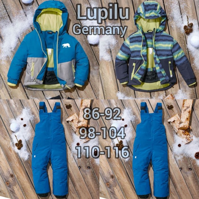 ТЕРМО Костюми Crivit/Lupilu Комбінезони лижні мембранні Всі розміри!