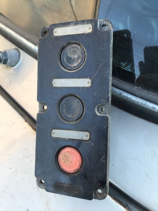 Кнопки пуск стоп аварийная ссср