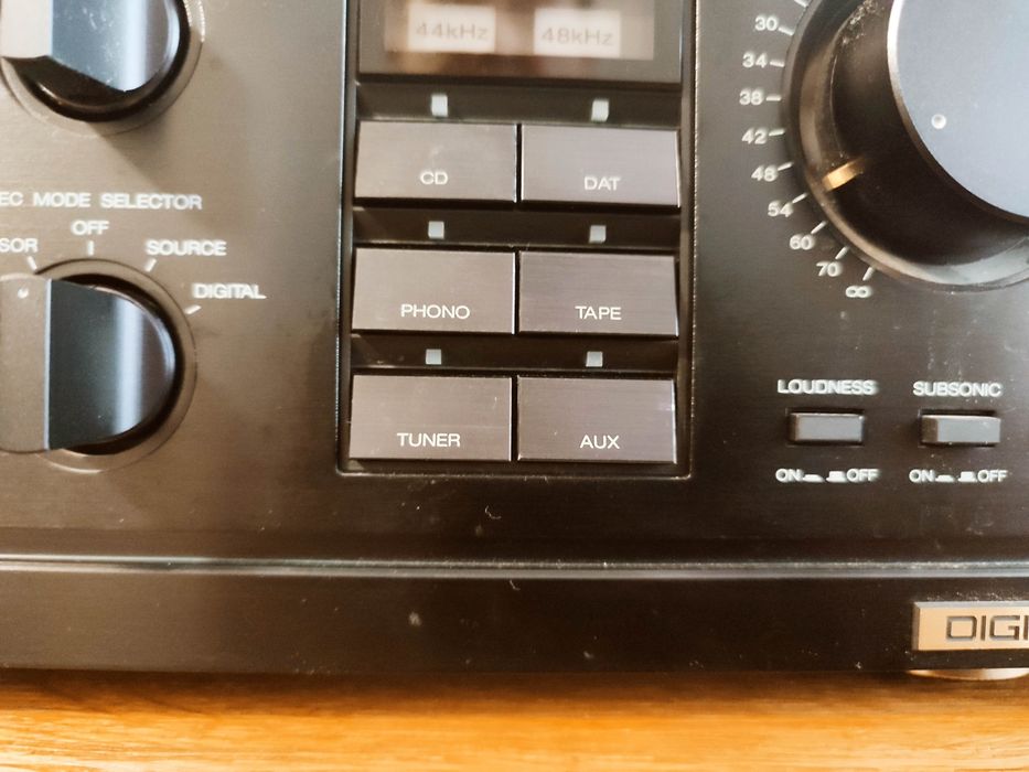 NOWA CENA! Wzmacniacz Akai AM -M 939 + pilot,dac burr brown!