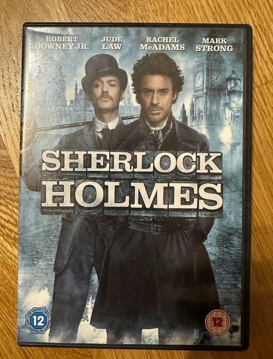 DVD-диск із фільмом «Шерлок Голмс» 2009 року режисера Гая Річі