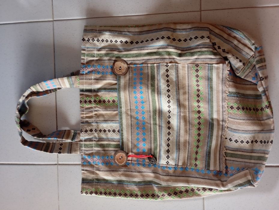 Sacos de pano manuais