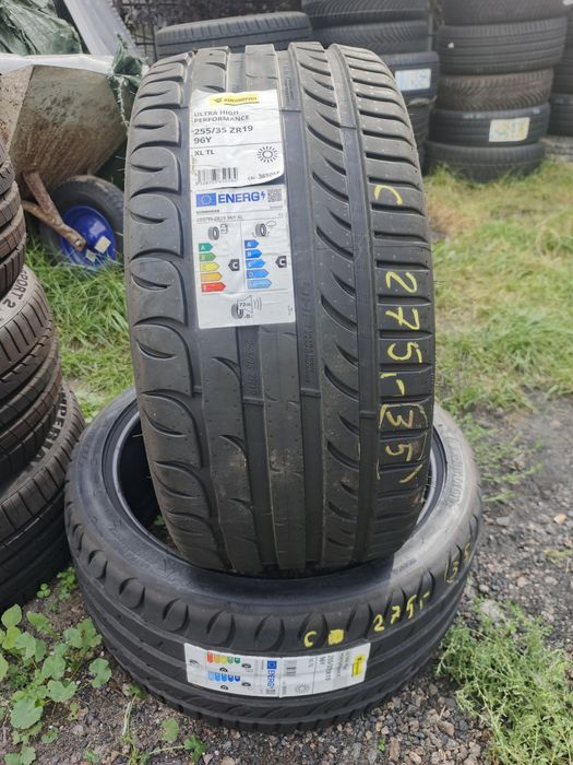 (C) Nowe opony letnie 255/35/19 Kormoran 2 sztuki 25r