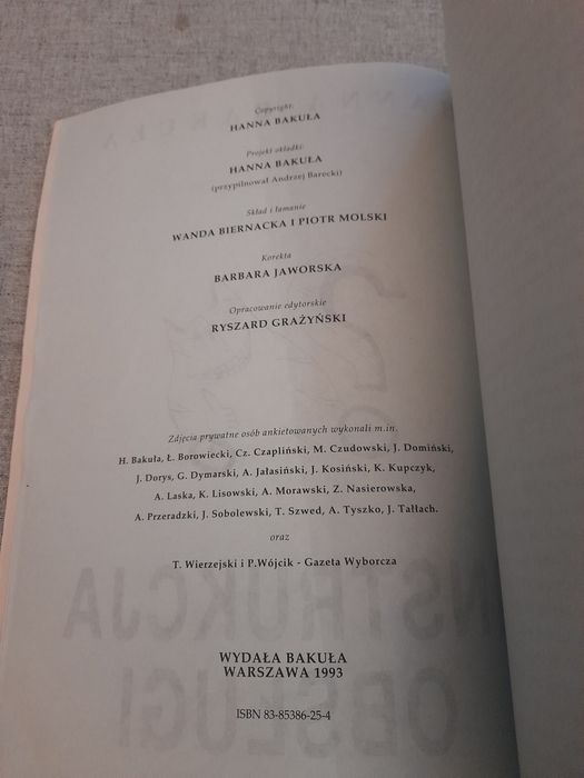 Instrukcja obsługi Hanna Bakuła