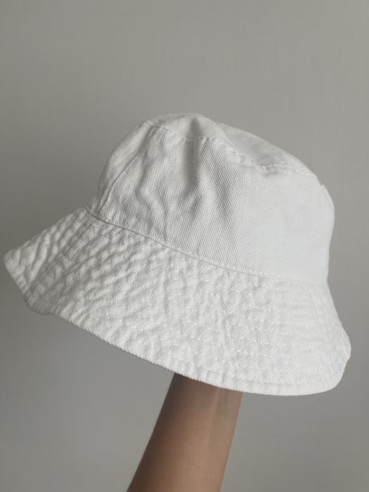 Белая Хлопковая панама