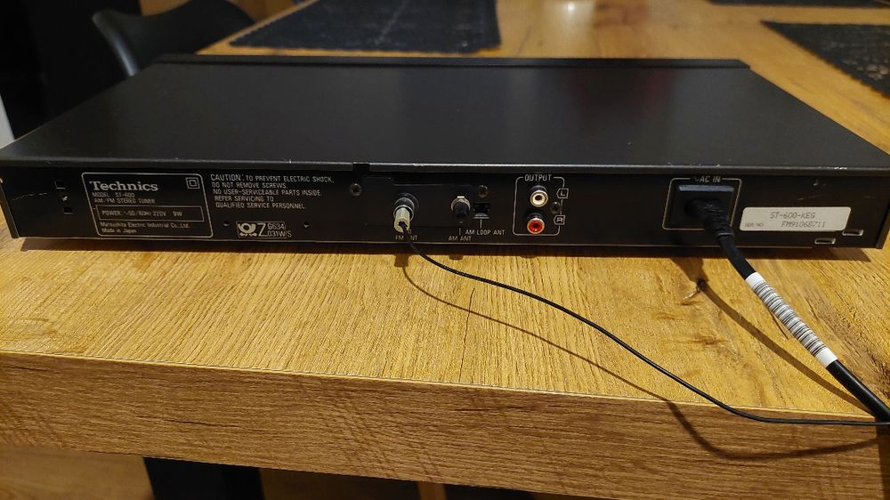 Technics st-600 tuner radiowy