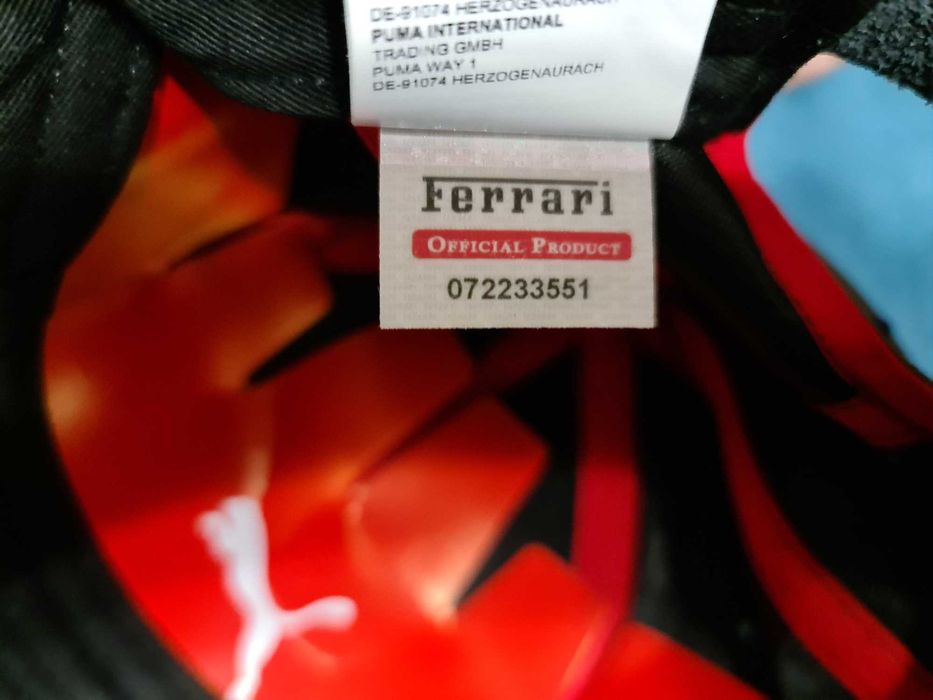 Кепка Puma Ferrari (оригинал) 3 цвета
