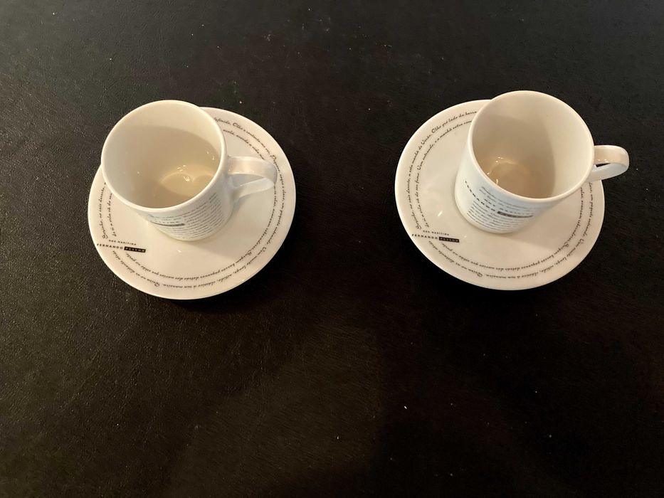 Par de chávenas de café SPAL