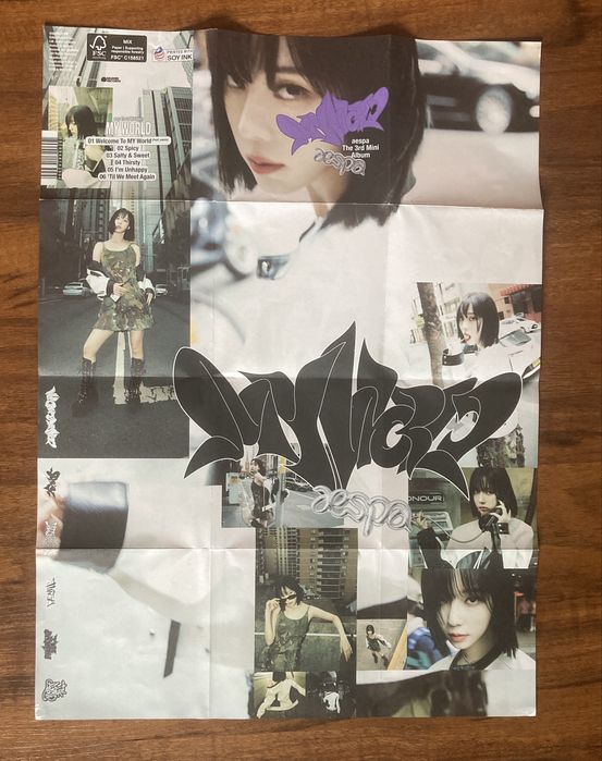 aespa unboxing event カリナ コンプ aespa unboxing event カリナ コンプ aespa unboxing event