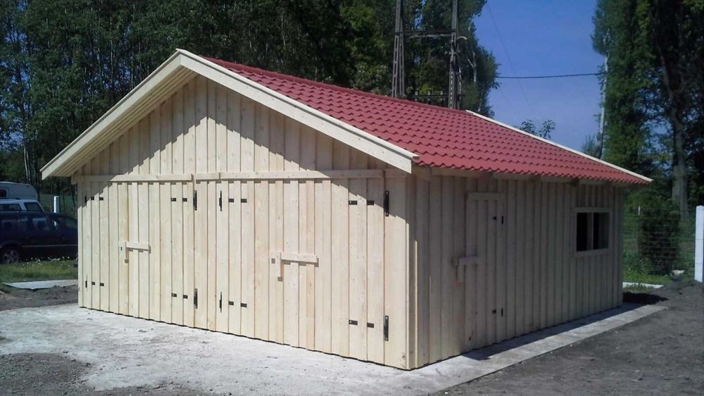 Garaż Drewniany 6x6