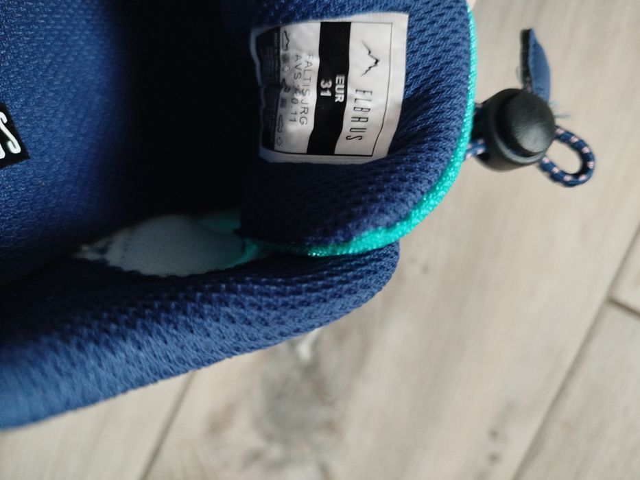 Buty trekkingowe,przejściowe  dziewczęce Elbrus wkładka ok 20 cm