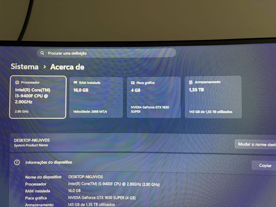 Desktop gaming Como novo