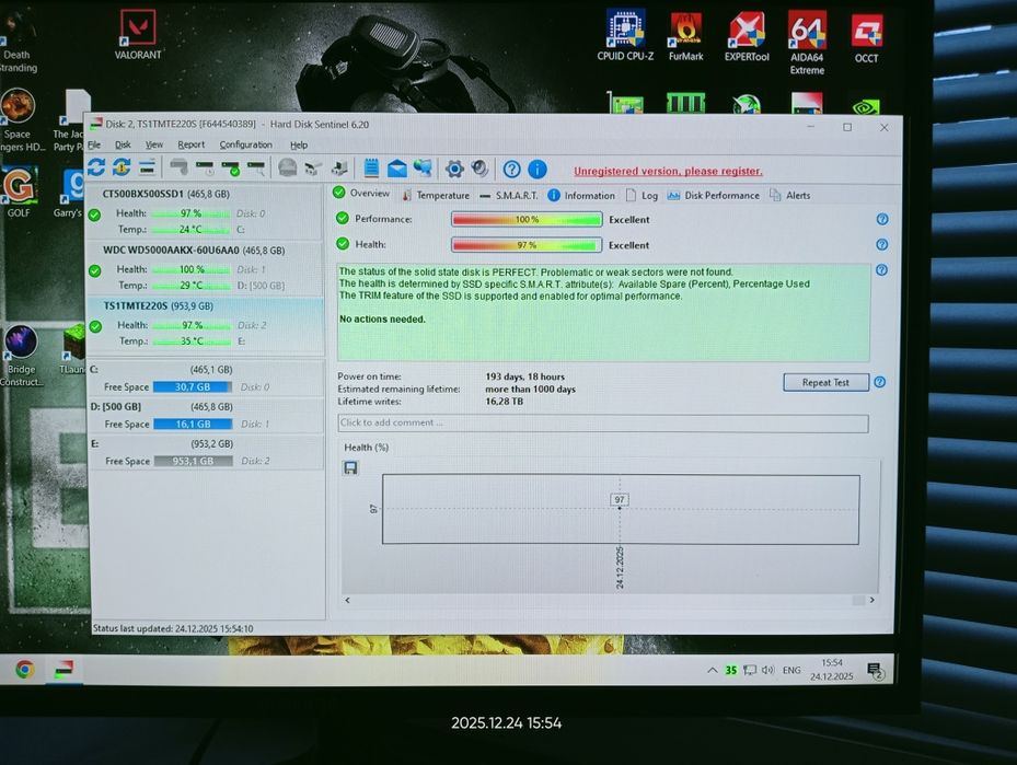 SSD M2 1 Tb NVME Transcend
